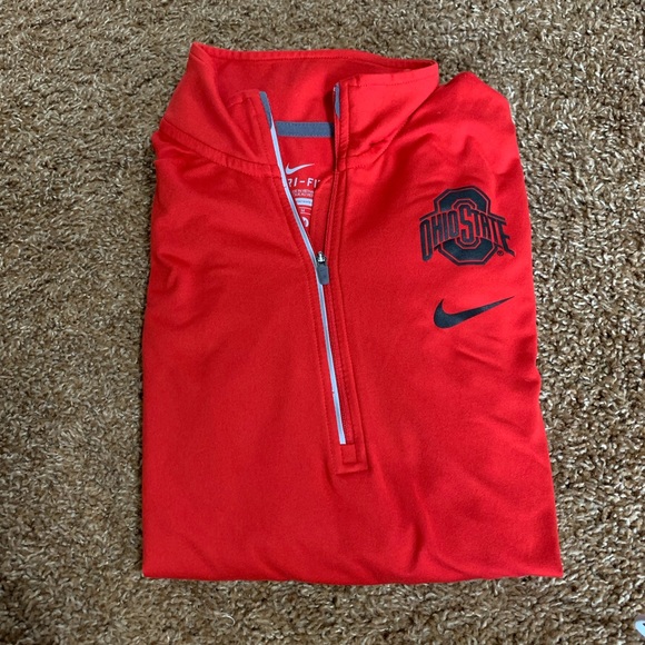 Ohio state buckeyes women Nike pull over size medium - Picture 3 of 4